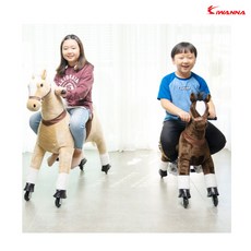 [iwanna] 라이딩 홀스 승용완구 말타기놀이 승마운동, 소형