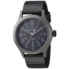 Timex 익스페디션 스카우트 남성용 손목시계 그린 40mm 나일론 스트랩 T49961 116024