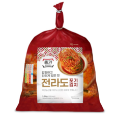 종가 전라도 포기김치 3.3kg -인증