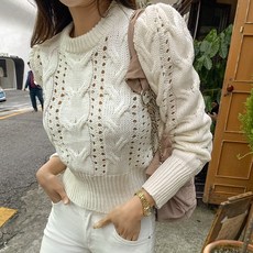 다바걸 케일르퍼프니트