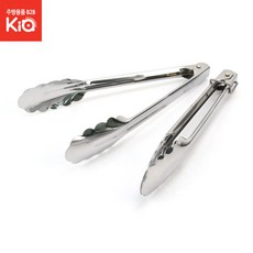 꽃잎집게 국산 샐러드집게 스텐집게, 꽃잎집게 소(23.5cm. 잠금X), 1개
