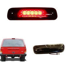 XJ 브레이크 미등 1997-2001 하이 2.5L 마운트 체로키 번째 LED 4.0L 라이트 세 용 후면 자동차, 1개