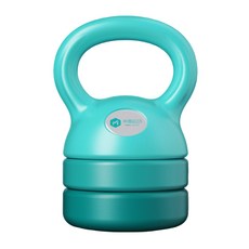홈트레이닝 웰빙 4단계 무게조절 케틀벨 5.5kg, 블루