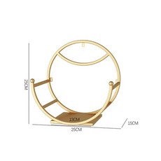 무천공 발코니 벽걸이 화분 스탠드 식당 거실 녹색 장식 선반 꽃, 6.E-1PCS, 1개