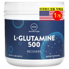 MRM Nutrition L-글루타민 500 파우더, 1개, 500g