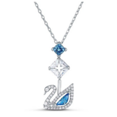 스와로브스키백조목걸이