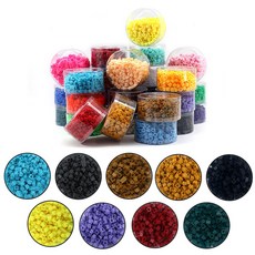 툭툭 블럭 100g 1통 29가지 컬러 색상 택1 G20-G33, G22 황토색(100g)