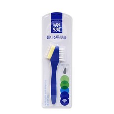 동화약품 잇백 틀니전용 칫솔 1개입, 1개