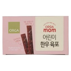 ORGA ORGA 어린이 한우 육포 100g(25gX4ea), 24개, 25g