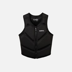 배럴 BARREL 베이직 솔리드 가드 베스트 블랙 (B4SUABU001BLK), XL