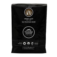 [미국직구] 키킹홀스커피 글리즐리 클로 다크로스트 홀빈 커피원두 1000g 1개 Kicking Horse Coffee Grizzly Claw Dark Roast Whole Be