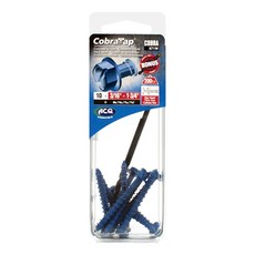 코브라탭 육각헤드 두께4.8mm 길이44.4mm10개, 10개