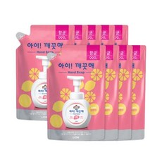 아이깨끗해 레몬 대용량 450ml 리필 x 9개/핸드워시, 9개