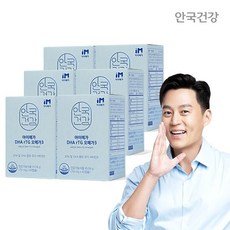 [안국건강] 아이메가 DHA rTG 오메가3 60캡슐 6박스(6개월분), 단품, 6개