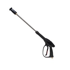 shangren 고압 세탁기 총 세차용 물총 34cm, 긴 물총 70cm, 블랙, 금속