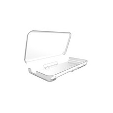 VSEER 새로운 2DS XL 케이스 - 크리스탈 투명 하드 쉘 보호 커버 스킨 울트라 클리어 긁힘 방지 액세서리 2017년형 LL과 호환됨