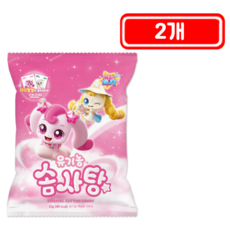 SAMG 캐치티니핑 무색소 유기농 솜사탕, 2개, 12g