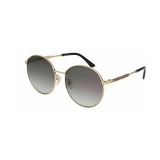 421768 / Authentic Gucci GG 0206 SK 001 Gold Gradient Sunglasses