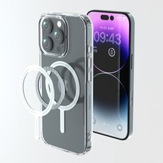 아이푸룸 2배자력 변색방지 마그네틱 맥세이프 아이폰 휴대폰 케이스