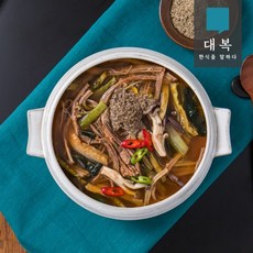 [대복] 소고기들깨탕 600g x 5팩, 상세 설명 참조