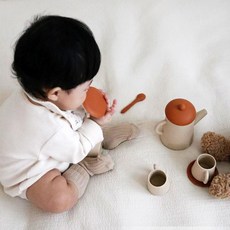 조이졸리 실리콘 카페 놀이 커피숍 역할 소꿉 놀이 세트