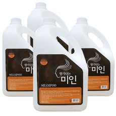 향기나는미인 대용량 리필용 샴푸, 20개, 4L