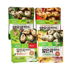 [풀무원] 얇은피 만두 8봉 세트고기+김치+깻잎+땡초/각2봉, 없음