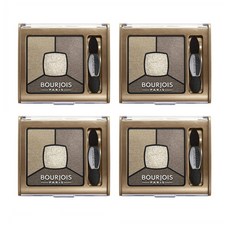 Bourjois Eyeshadow Palette 부르주아 스모키 스토리 아이섀도우 팔레트 06 업사이드 브라운 4팩