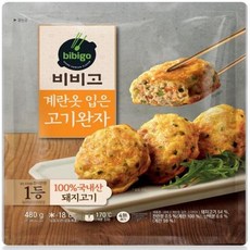 CJ비비고 계란옷 입은 고기완자, 1개, 480g