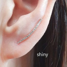 조앤정쥬얼리 Silver Ear Climber Earring Crawler 등산가귀걸이 귀크롤러 귀클라이머 망치귀걸이 이어클라이머 이어크롤러 귀걸이