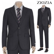 ZIOZIA 네이비 글렌체크 정장세트 I ABY3SB1202 ABY3SP1202