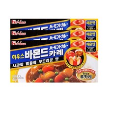 바몬드 카레 매운맛, 230g, 3개