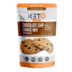 Simply Keto Nutrition 미국직구 새롭고 초콜릿 칩 쿠키 믹스 저카브는 에브리 네츄럴 알룰로스로 감미로운 케토 MCT 콜라겐