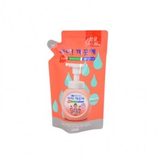 아이깨끗해(리필 200ml) 복숭아향 유아핸드워시 핸드워시 거품비누 손세정제 모이스처, 상세페이지 참조