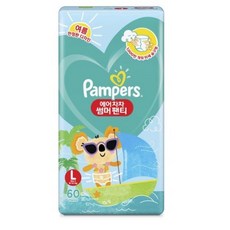 팸퍼스에어차차썸머팬티여름기저귀4단계(9~14kg)