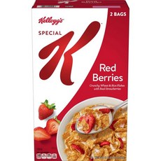 스페셜 K 아침 시리얼 레드 베리 딸기 함유, 1박스, 1.077kg