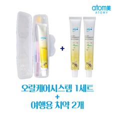 애터미 오랄케어시스템 1세트+애터미 치약 50g 2개, 1세트