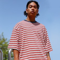 스트라이프반팔