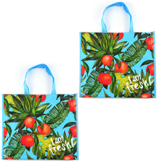 직수입 시그니처 아임후레쉬 장바구니 2개 대형 48X42X28cm 색상 택일21년 신상품