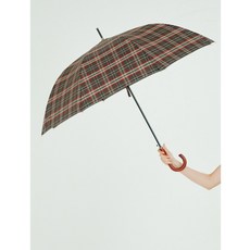24SS [DAKS][장우산] 브라운 세피아체크 DBUM4E823S3