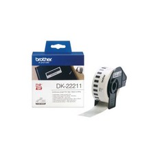 브라더 라벨DK22211 29mmx15.24M 필름 QL800 QL700, 브라더 라벨DK22211 29mmx15.24M 필름 Q, 1개