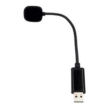 노트북 및 데스크톱 컴퓨터용 미니 USB 마이크(PC 플러그 앤 플레이용 구스넥 노트북용 이상적인 콘덴서 마이크)