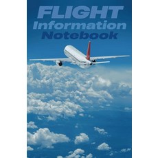 Flight information log book Log book for recording air travel recording flight details Flight l, Flight information log book, L