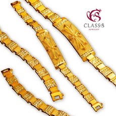 럭셔리24k순금팔찌