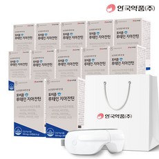 [안국약품] 토비콤 루테인 지아잔틴 12박스+눈마사지기+쇼핑백, 30정, 1개