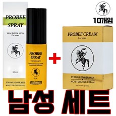 미니컴퍼니 기사표 초강력 스프레이 30ml+남성용 롱타임 휴대용크림 10개입 [프로비세트]