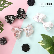 볼륨빅플라워머리끈