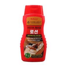 불스원 천연가죽 케어잼 로션 300ml/7600/피혁/광택제/인조/가죽/레자/시트/쇼파/갈라짐/노화 방지, 1개