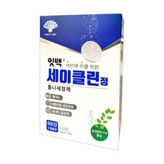 동화 부채표 잇백 세이클린 5분퀵 틀니세정제 60정 (2개월분)+6정 추가증정, 60개, 2.75L, 1개입