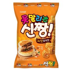 크라운 못말리는 신짱 씨앗호떡맛 120g X 8개